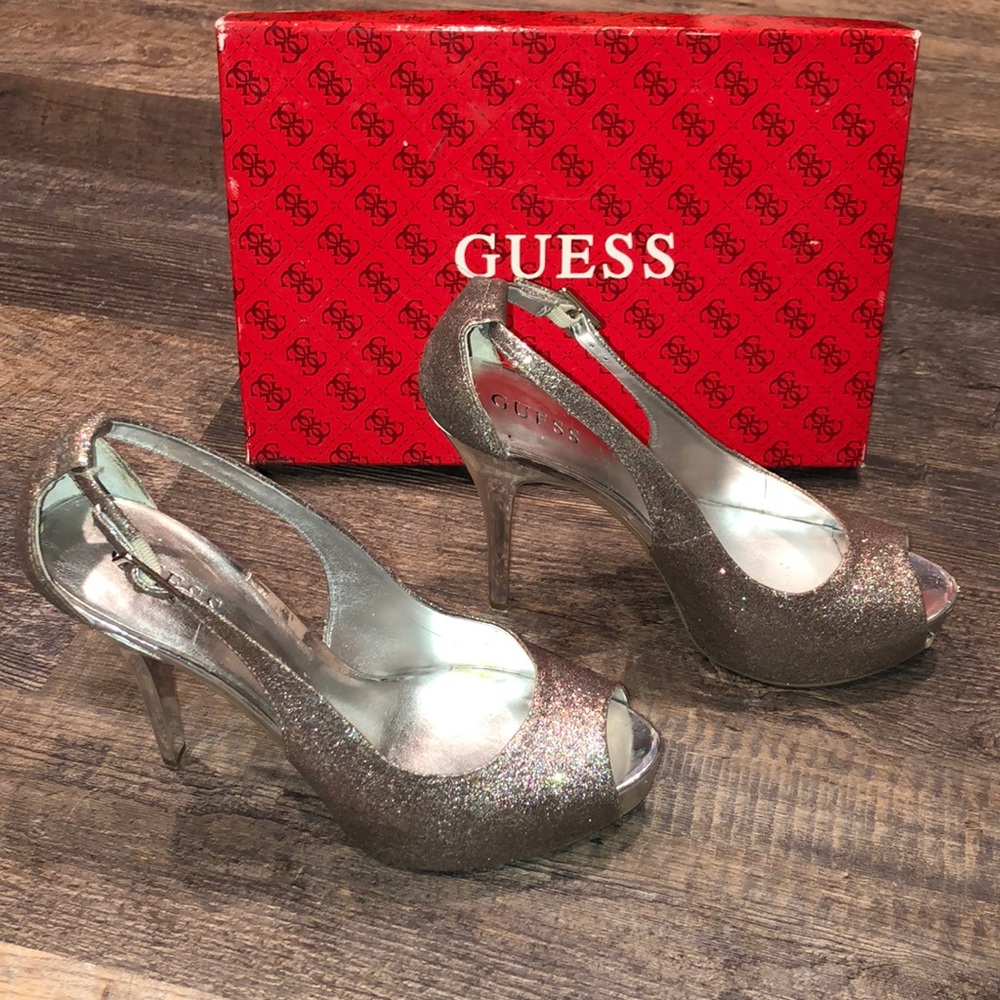 ✨GUESS Sparkly Heels✨ - Picture 5 of 8